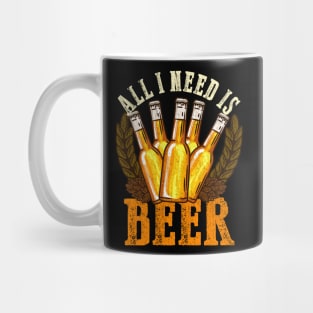 All I need is Beer Craft Mug